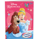 DISNEY KSIĘŻNICZKA KOLOROWANKA Z NAKLEJKAMI 
