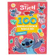 STICH 100 BROKATOWYCH NAKLEJEK STITCH