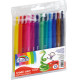 KREDKI ŚWIECOWE COLOR TWIST FIORELLO 12 KOLORÓW
