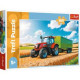 PUZZLE 100 MASZYNY ROLINICZE TRAKTOR Z PRZYCZEPĄ 16494 Outlet