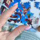 Puzzle drewniane - Christmas - Święty Mikołaj i Renifer - 50 el. Outlet
