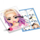 TopModel Zestaw kreatywny Make Up z paletą do makijażu 11588A Depesche