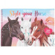Kolorowanka Miss Melody Style Your Horse Konie Naklejki Brokatowe