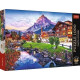 PUZZLE 1000 PREMIUM PLUS PHOTO ODYSSEY ALEPEJSKIE MIASTECZKO SZWAJCARIA 10854