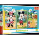 Puzzle - 3x50 - Myszki na wakacjach Disney Układanka dla dzieci 34881 Outlet