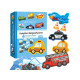 Smily Play Książka Magnetyczna Puzzle Pojazdy Układanka Edukacyjna 3+ Outlet