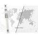 MAPA ŚWIATA ZDRAPKA LOFT WHITE SCRATCH AND TRAVEL