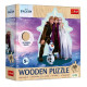 PUZZLE 50 DREWNIANE KONTUROWE ULUBIONA KRAINA LODU DISNEY FROZEN 20283 Outlet