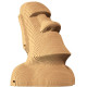 Cartonic Moai Puzzle 3D Kartonowa Rzeźba Wyspa Wielkanocna 113 El.