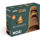 Cartonic Moai Puzzle 3D Kartonowa Rzeźba Wyspa Wielkanocna 113 El.