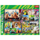 PUZZLE 4X250 ZABAWNE ZWIERZAKI 13313 Outlet