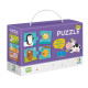 Puzzle Duo Co jedzą zwierzęta Dodo