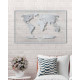Mapa Zdrapka Świata Travel Map Air World Transparentna 96x60 cm