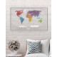Mapa Zdrapka Świata Travel Map Air World Transparentna 96x60 cm