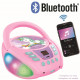 Lexibook RCD109UNI Odtwarzacz CD Bluetooth Jednorożec Karaoke USB Outlet