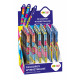DŁUGOPIS WYMAZYWALNY AUTOMATYCZNY 0,5 MM NIEBIESKI HAPPY COLOR  mix wzorów