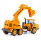 Koparka Daffi Heavy Duty K-514 1:50 Metalowa Pull Back Ruchome Elementy