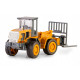 Wózek Widłowy Daffi Heavy Duty K-511 1:50 Metalowy Pull Back Ruchome Elementy