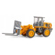 Wózek Widłowy Daffi Heavy Duty K-511 1:50 Metalowy Pull Back Ruchome Elementy