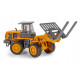 Wózek Widłowy Daffi Heavy Duty K-511 1:50 Metalowy Pull Back Ruchome Elementy