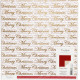 PAPIER OZDOBNY MERRY CHRISTMAS SCRAPBOOKING 30,5X30,5CM 180G. 3 ARKUSZE EDYCJA LIMITOWANA