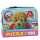 Puzzle 100 el. Eurographics Dinner Time Lunch Box Pies Heffernan