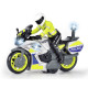Motocykl Policyjny Yamaha Dickie SOS 17 cm Światło Dźwięk Figurka