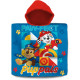 Poncho Kąpielowe Psi Patrol 60x120 cm z Kapturem Bawełniane Paw Patrol