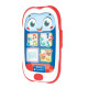 Smartfon Dziecięcy Baby Clementoni Interaktywny Edukacyjny Światło Dźwięk 6m+