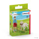 Schleich FARM WORLD Spacer z Labradorem Retriever 42478 Figurka Zestaw