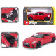 Model Nissan GT-R 2017 Bburago 1:24 Metal Otwierane Drzwi Czerwony