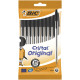 DŁUGOPIS BIC CRISTAL ORIGINAL CZARNY POUCH 10 SZTUK