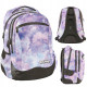 Plecak Młodzieżowy PASO BeUniq Tie Dye A4 3 Komory Laptop Szkolny