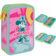 Piórnik 2-Komorowy CoolPack Minnie Mouse Disney z Wyposażeniem