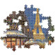 PUZZLE 500 EL COMPACT NIGHT AT THE EIFFEL CAFE