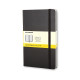 Moleskine Classic Large notes w kratkę 13 × 21 cm – czarny, twarda oprawa