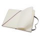 Moleskine Classic Large notes w kratkę 13 × 21 cm – czarny, twarda oprawa