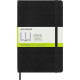 Moleskine Classic Large notes gładki 13 × 21 cm – czarny, miękka oprawa