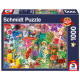 Schmidt PUZZLE 1000 PQ OGRODNICTWO