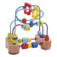 Przekładanka Drewniana z Przyssawkami Tooky Toy Labirynt Montessori 2+