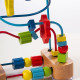 Przekładanka Drewniana z Przyssawkami Tooky Toy Labirynt Montessori 2+