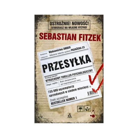 PRZESYŁKA Fitzek Sebastian