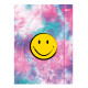 TECZKA A4+ KARTONOWA Z GUMKĄ SMILE RÓŻOWA HAPPY COLOR