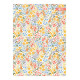 TECZKA A4+ KARTONOWA Z GUMKĄ, BLOOM-BOHO HAPPY COLOR 