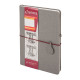 NOTES RENESANS A5 KROPKI SZARY BL