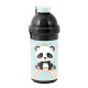 Bidon Paso Panda 550 ml BPA FREE szkolny turkusowy z pandą