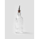 HOMLA BARREL butelka na oliwę ocet 500 ml szklana z dozownikiem 24 cm