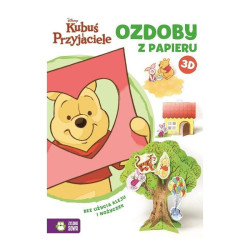 OZDOBY Z PAPIERU 3D. KUBUŚ I PRZYJACIELE 