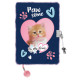 PAMIĘTNIK Z KŁÓDKĄ WŁOCHACZ A5 96K GINGER KITTY MY LITTLE FRIEND