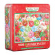 PUZZLE 1000 TIN CHRISTMAS DONUTS 8051-5660